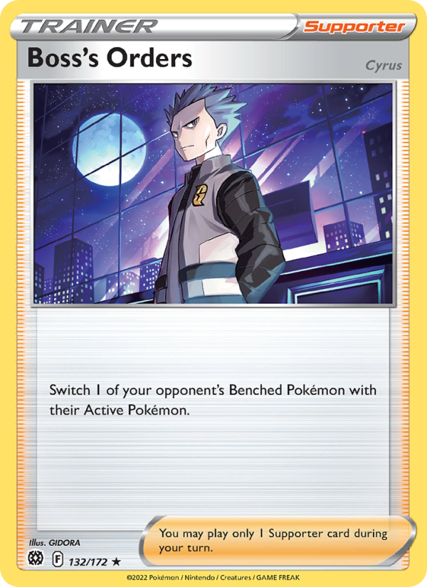 Boss's Orders (132/172) Reverse Holo card image