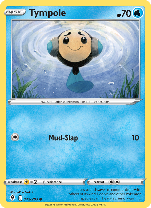 Tympole (042/203) Reverse Holo card image