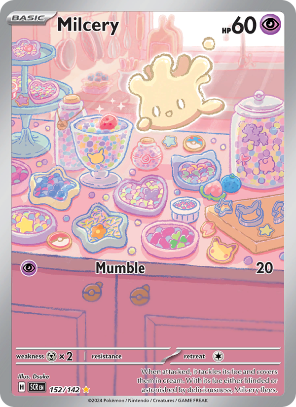 Milcery (152/142) Holographic card image