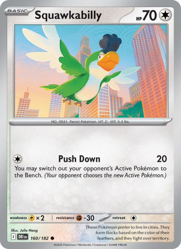 Squawkabilly (160/182) Reverse Holo card image