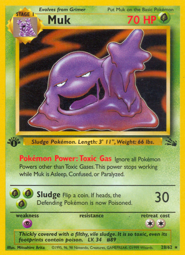Muk (028/62) Reverse Holo card image