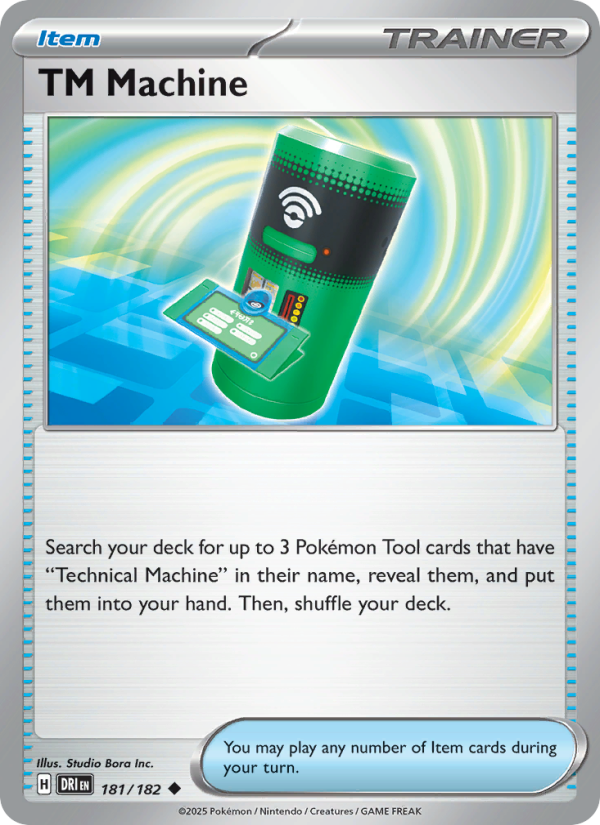 TM Machine (181/182) Reverse Holo card image