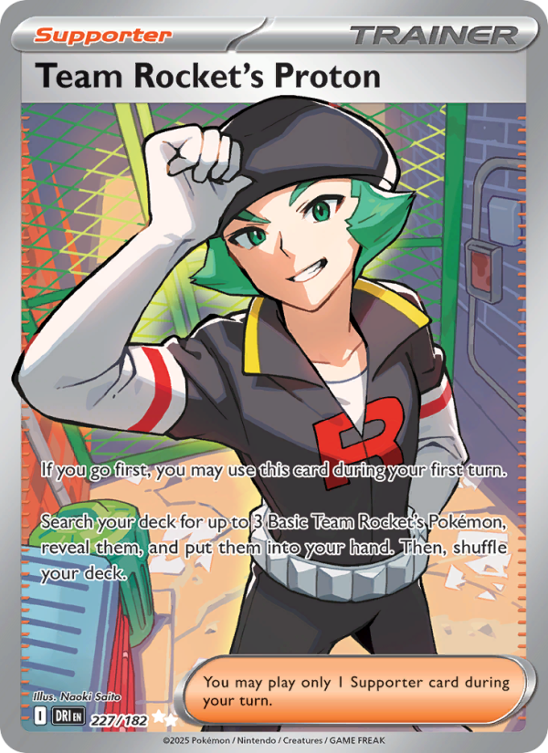 Team Rocket's Proton (227/182) Reverse Holo card image