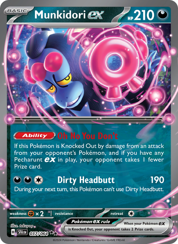 Munkidori ex (037/64) Holographic card image