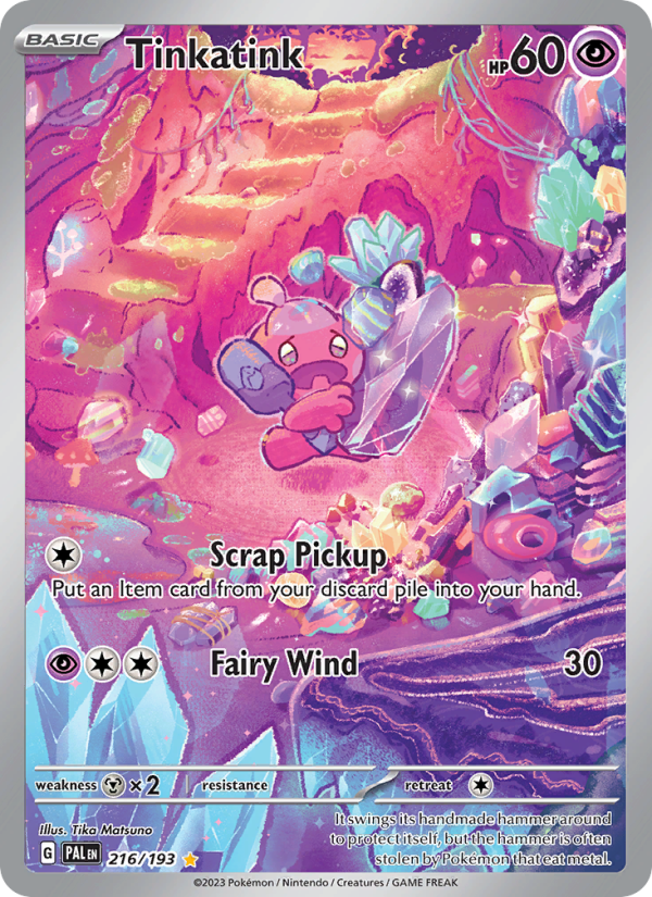 Tinkatink (216/193) Holographic card image