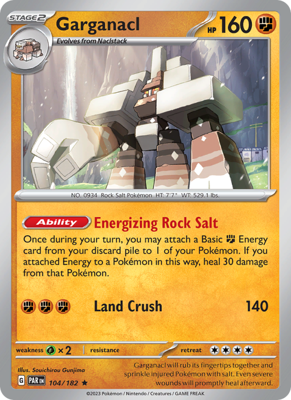 Garganacl (104/182) Holographic card image
