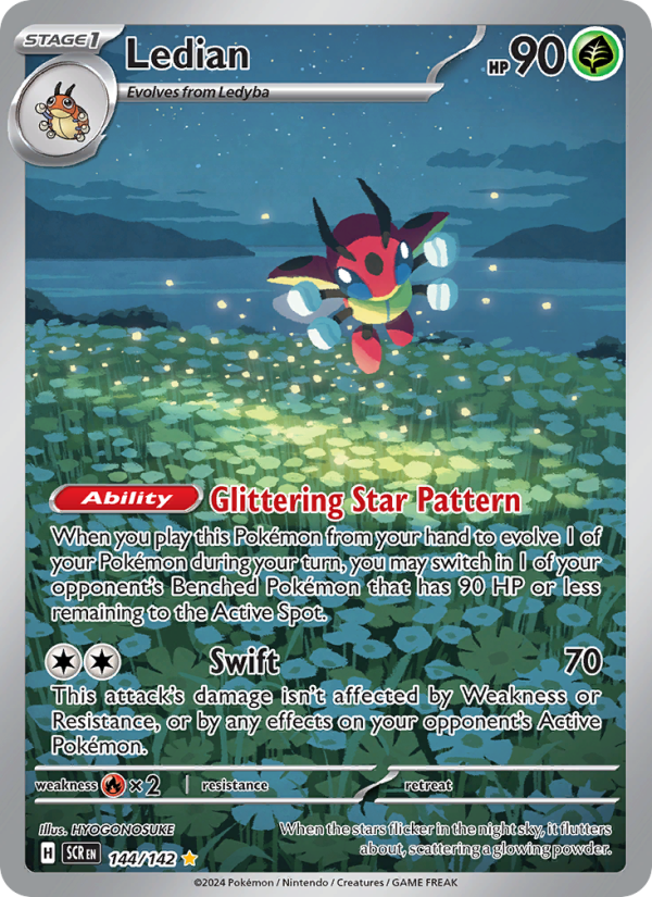 Ledian (144/142) Holographic card image