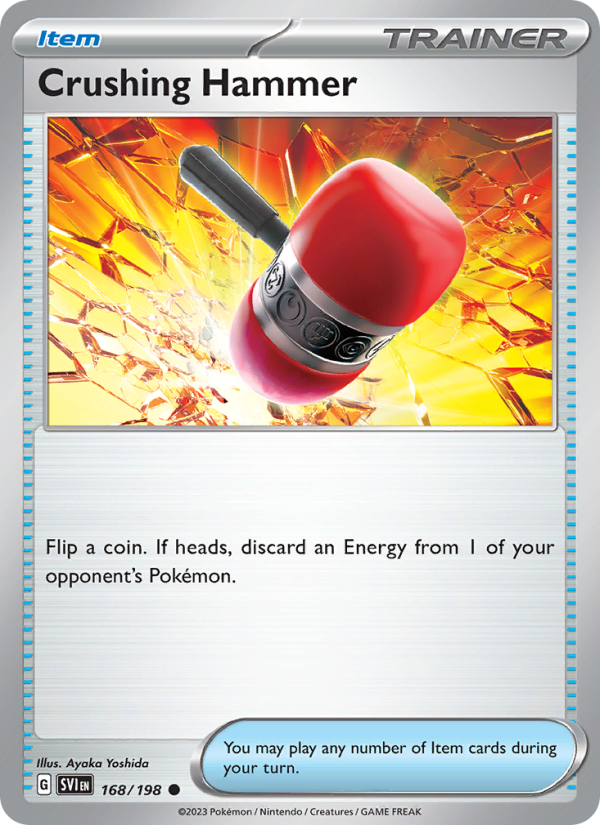 Crushing Hammer (168/198) Reverse Holo card image