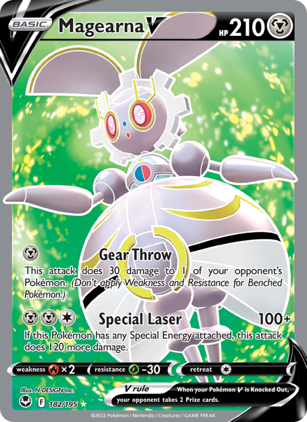 Magearna V (182/195) Holographic card image