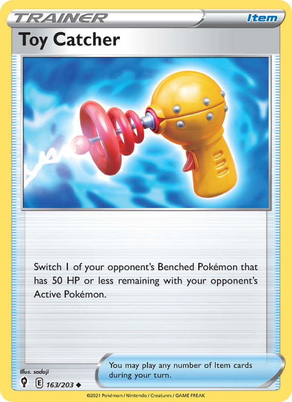 Toy Catcher (163/203) Reverse Holo card image