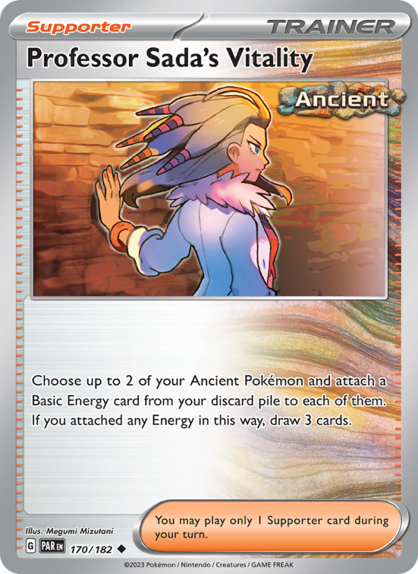 Professor Sada's Vitality (170/182) Reverse Holo card image