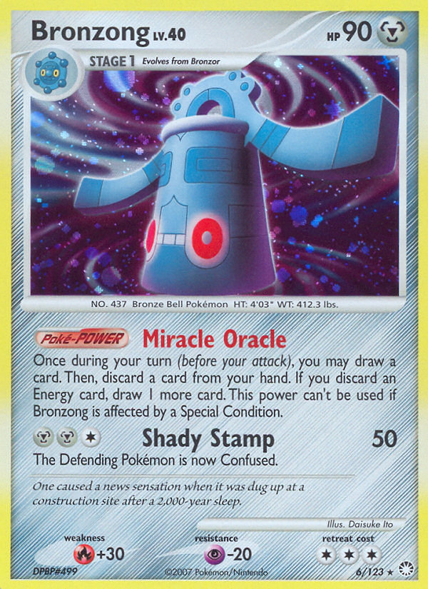 Bronzong (006/122) Reverse Holo card image