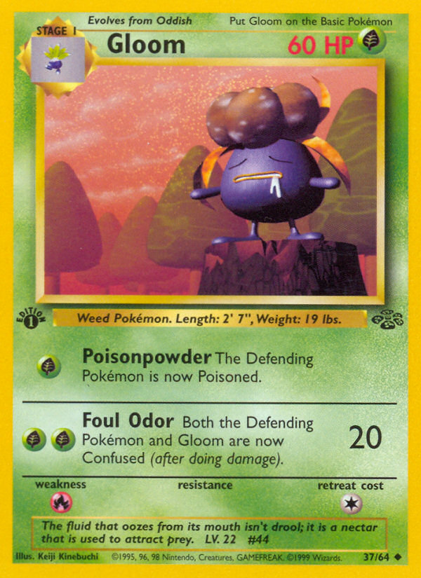 Gloom (037/64) Reverse Holo card image