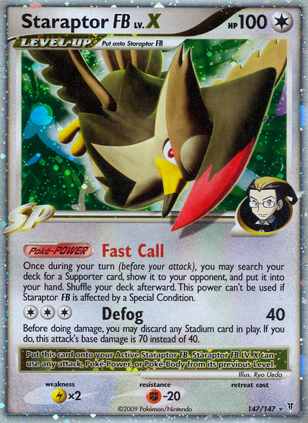 Staraptor FB (147/147) Reverse Holo card image
