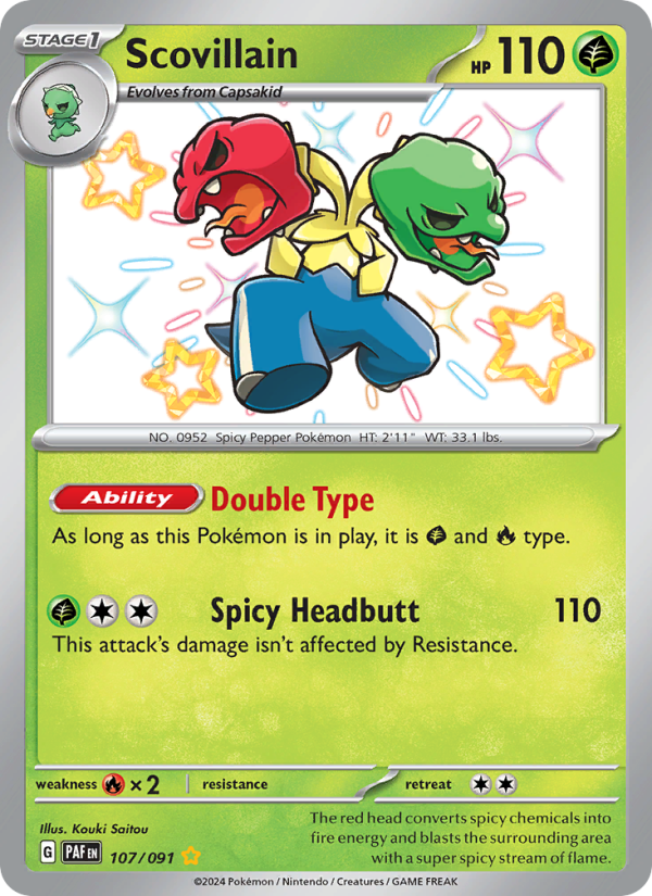 Scovillain (107/91) Holographic card image