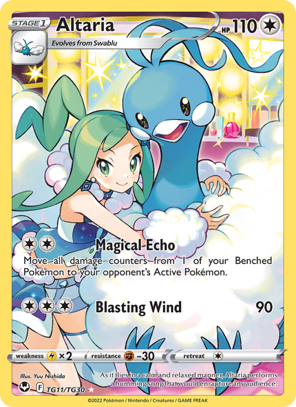 Altaria (TG11/195) Holographic card image