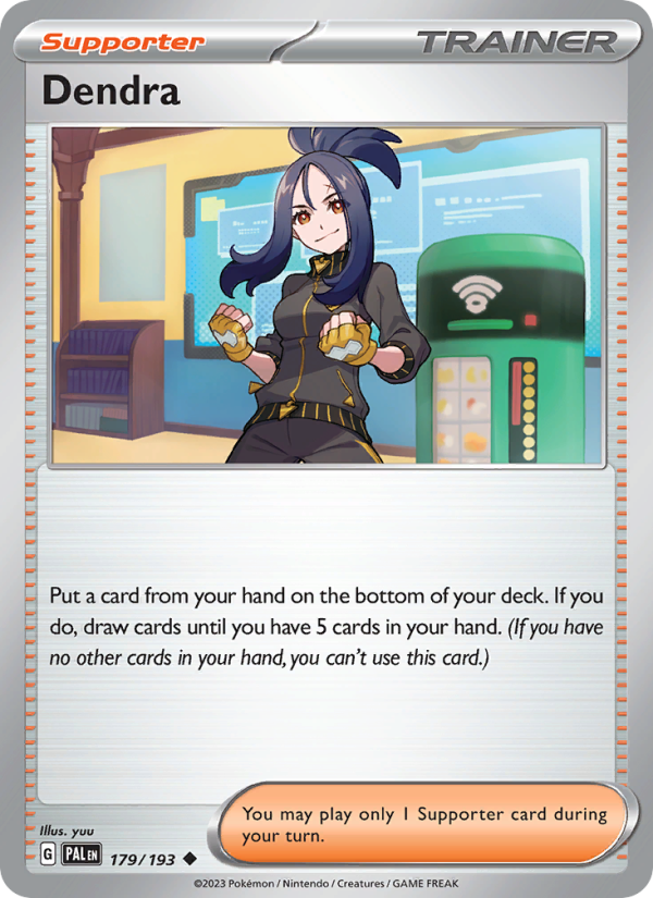 Dendra (179/193) Reverse Holo card image