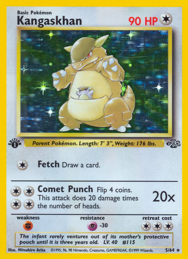 Kangaskhan (005/64) Reverse Holo card image