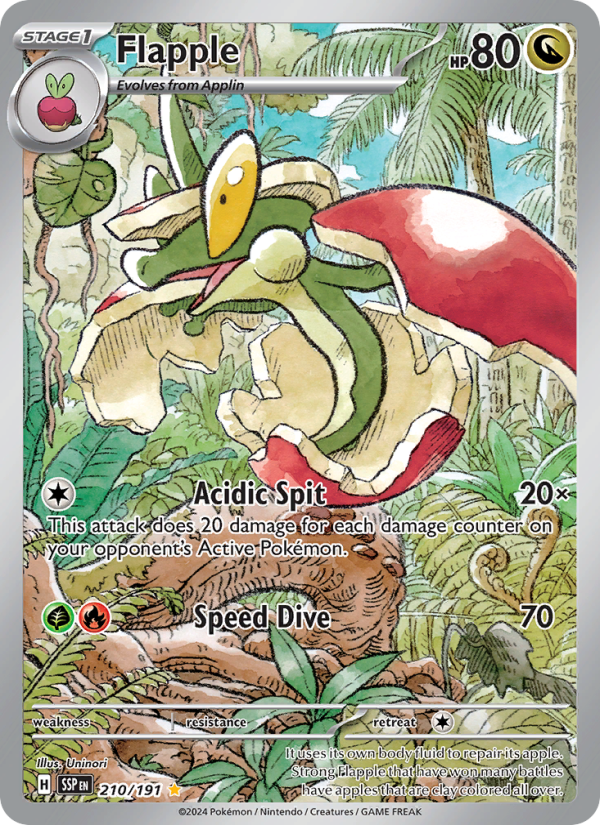 Flapple (210/191) Holographic card image