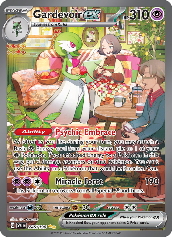 Gardevoir ex (245/198) Holographic card image