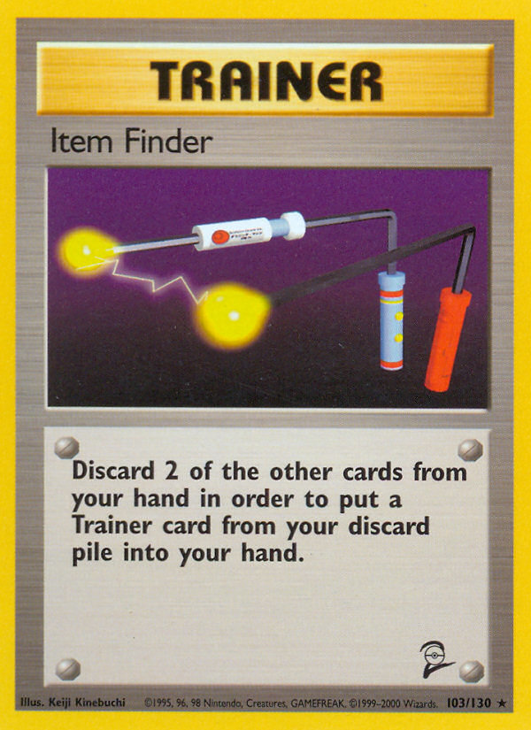 Item Finder (103/130) Reverse Holo card image