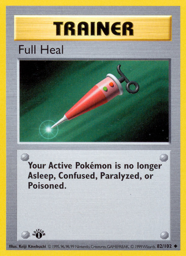 Full Heal (082/102) Reverse Holo card image