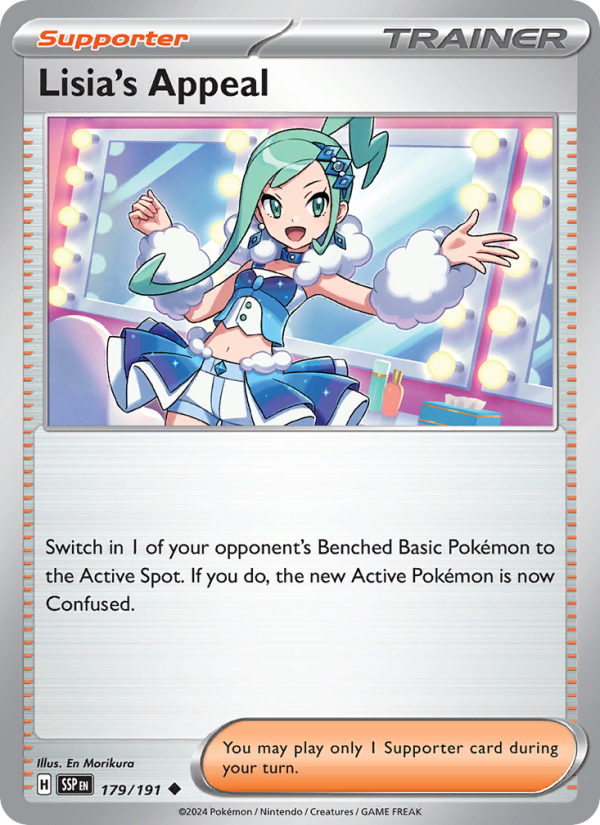 Lisia's Appeal (179/191) Reverse Holo card image