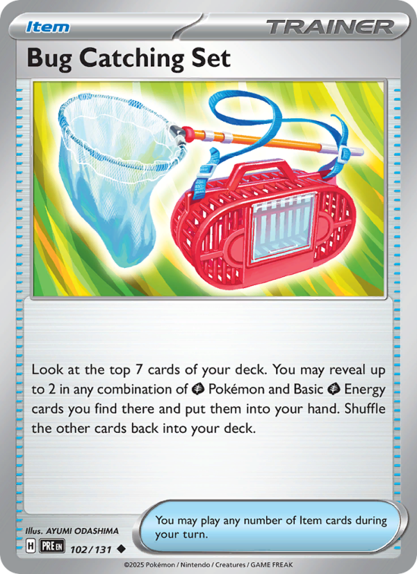 Bug Catching Set (102/131) Reverse Holo card image
