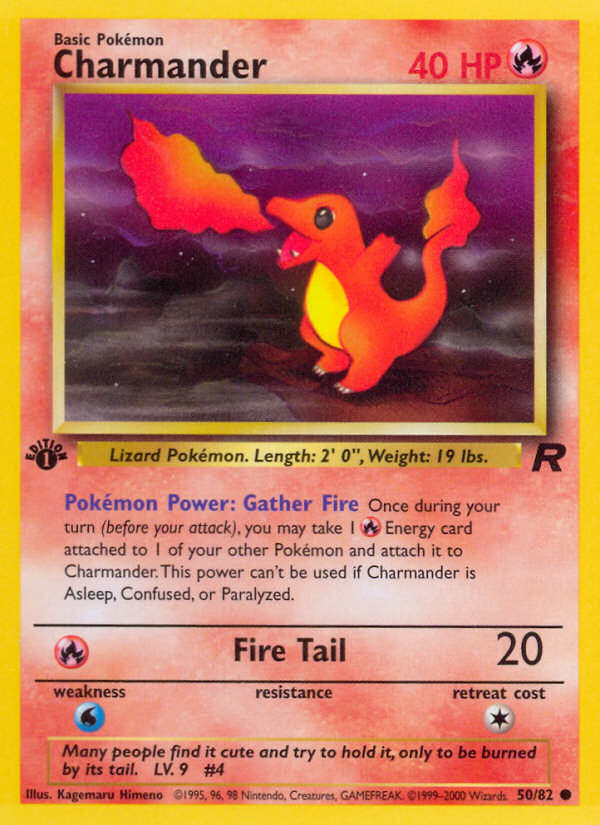 Charmander (050/82) Reverse Holo card image