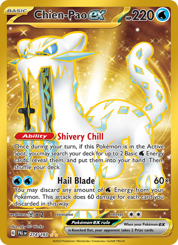 Chien-Pao ex (274/193) Holographic card image