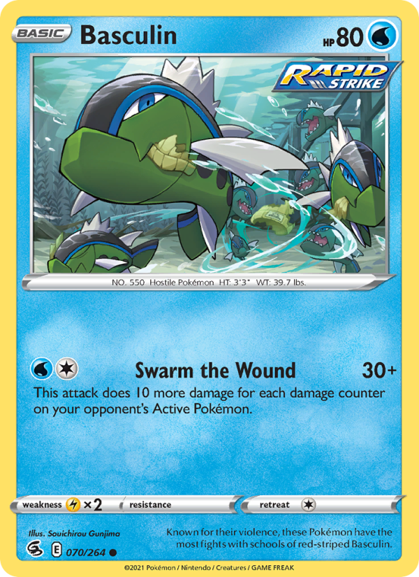 Basculin (070/264) Reverse Holo card image