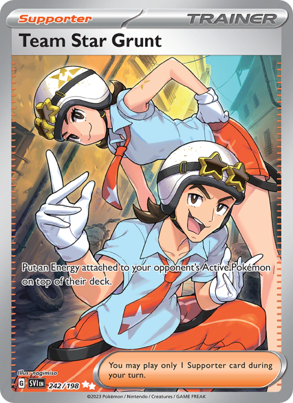 Team Star Grunt (242/198) Holographic card image
