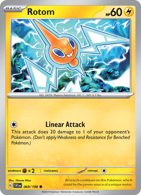 Rotom (069/198) Reverse Holo card image