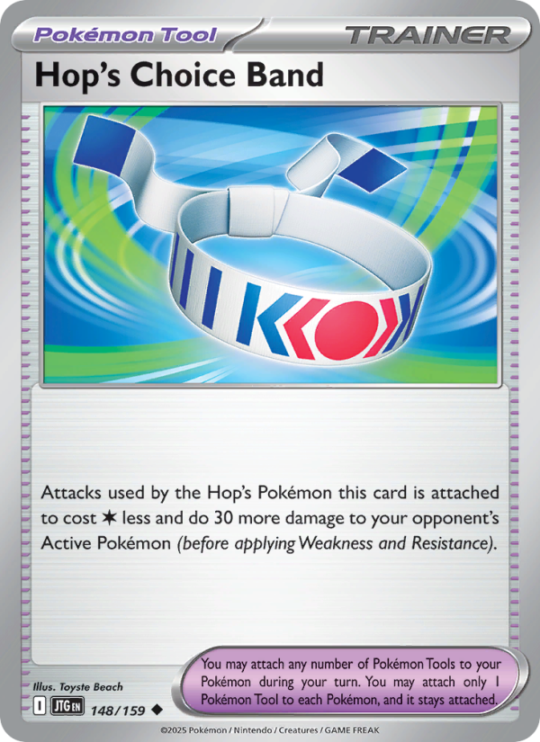 Hop's Choice Band (148/159) Reverse Holo card image