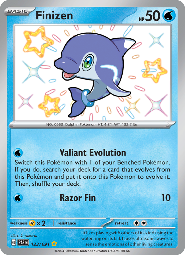 Finizen (123/91) Holographic card image