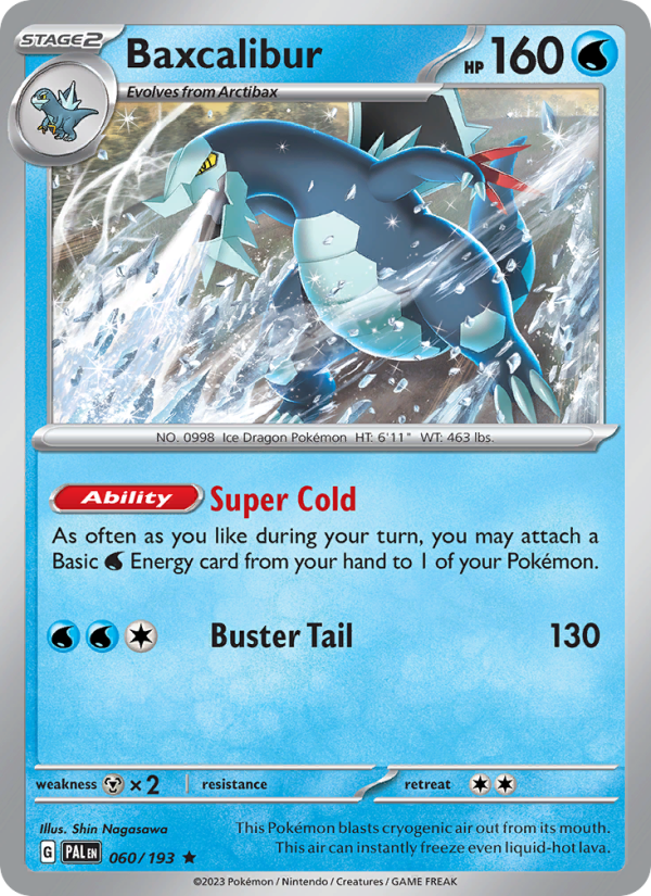 Baxcalibur (060/193) Reverse Holo card image
