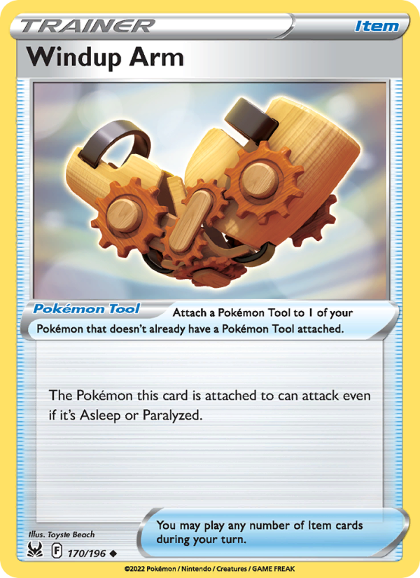 Windup Arm (170/196) Reverse Holo card image