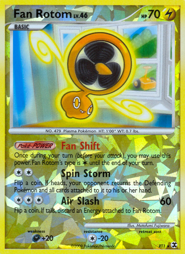 Fan Rotom (RT1/111) Reverse Holo card image