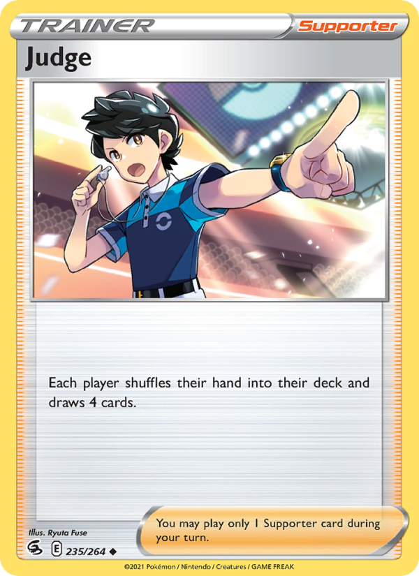 Judge (235/264) Reverse Holo card image