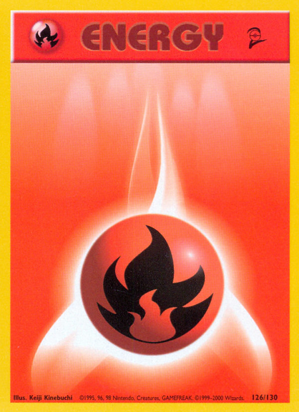 Fire Energy (126/130) Reverse Holo card image