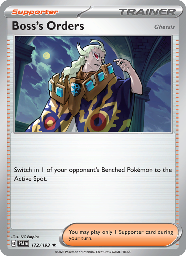 Boss's Orders (172/193) Reverse Holo card image