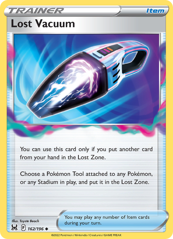 Lost Vacuum (162/196) Reverse Holo card image
