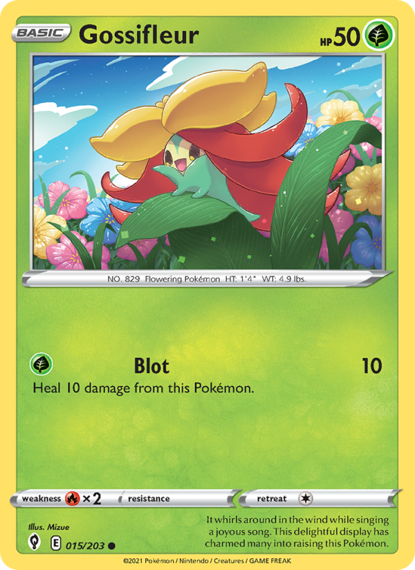 Gossifleur (015/203) Reverse Holo card image
