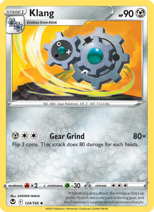Klang (124/195) Reverse Holo card image