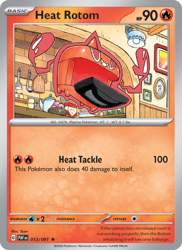 Heat Rotom (013/91) Reverse Holo card image