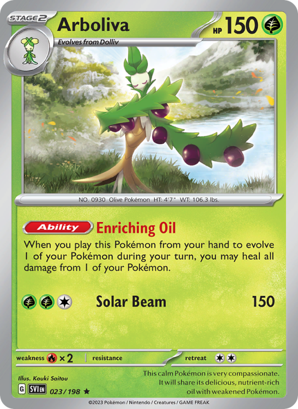 Arboliva (023/198) Holographic card image