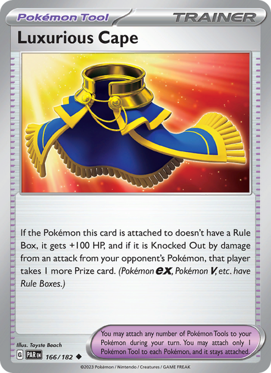 Luxurious Cape (166/182) Reverse Holo card image