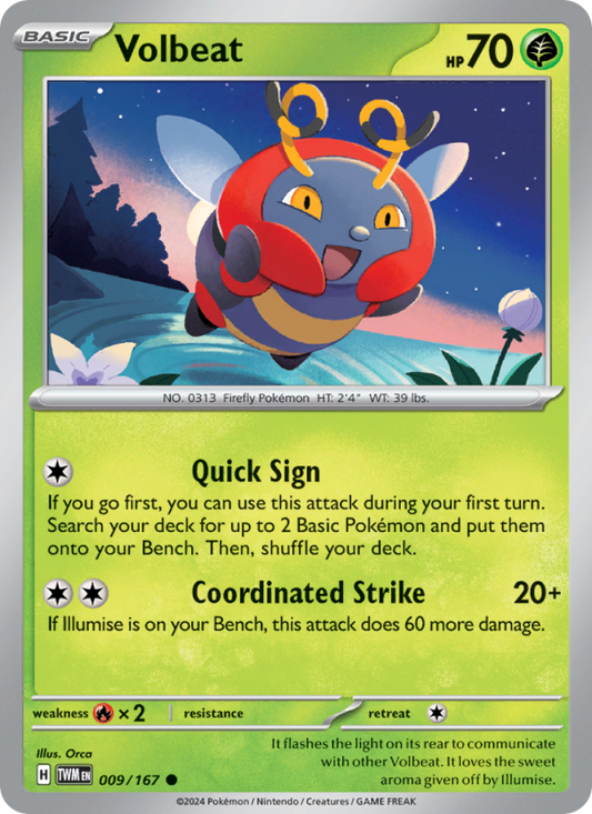 Volbeat (009/167) Reverse Holo card image