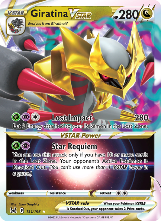 Giratina VSTAR (131/196) Holographic card image
