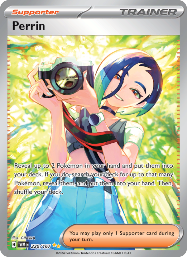 Perrin (220/167) Holographic card image